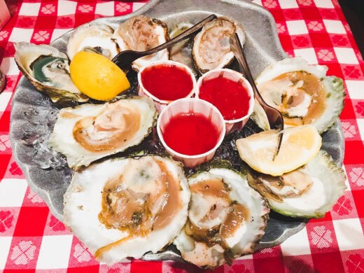 ニューヨーク：グランドセントラル・オイスターバー＆レストランの生牡蠣